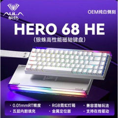 [Hỏa Tốc] Phím Cơ Gaming Hero68 | Rapid Trigger 8K Polling Rate | 128K Scan Rate | Led Viền | Có Dây Treo | TTkeyboard