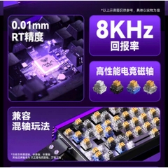 [Hỏa Tốc] Phím Cơ Gaming Hero68 | Rapid Trigger 8K Polling Rate | 128K Scan Rate | Led Viền | Có Dây Treo | TTkeyboard