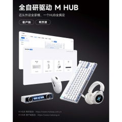 Phím Gaming He Rapid Trigger Mchose Mix87 8K Polling Rate RT 0,005mm Convert ADC-TTKeyboard