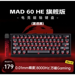 Bàn Phím Cơ Gaming Mad60 Mad68 He Rapid Trigger 1000/8000hz Trục Từ