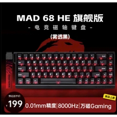 Bàn Phím Cơ Gaming Mad60 Mad68 He Rapid Trigger 1000/8000hz Trục Từ