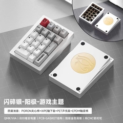 Kit Numpad Stars21, Nhôm Cnc, 3 Mode, Via Qmk, Led Viền, Tạ Pharaon Cnc - Ttkeyboard