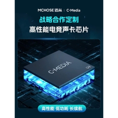 Tai nghe chụp tai Gaming Mchose G9 pro Có mic đàm thoại  3 mode kết nối Âm thanh vòm 7.1
