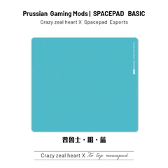 Pad Chuột Gaming Spacepad Prussian Tùy Chọn Bề Mặt Đế XSOFT Chống Trượt 450x400mm
