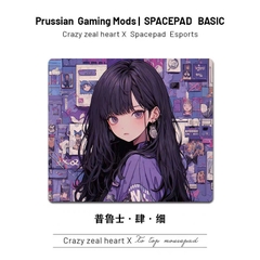Pad Chuột Gaming Spacepad Prussian Tùy Chọn Bề Mặt Đế XSOFT Chống Trượt 450x400mm