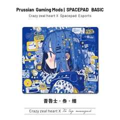 Pad Chuột Gaming Spacepad Prussian Tùy Chọn Bề Mặt Đế XSOFT Chống Trượt 450x400mm