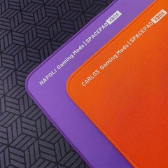 Pad Chuột Gaming Spacepad Hightier Version Tùy Chọn Đế PORON Hoặc SCR Bề Mặt Control