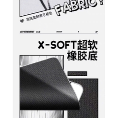 Pad Chuột Gaming Bythere Love Đế X-SOFT Bề Mặt Control Bo Viền Chìm