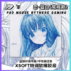 Pad Chuột Gaming Bythere Love Đế X-SOFT Bề Mặt Control Bo Viền Chìm
