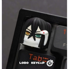 Keycap Lobo Artisan Demon Slayer Thanh Guom Diệt Quỷ| Keycap Custom Bàn Phím Cơ Chất Liệu Resin Cao Cấp