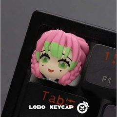 Keycap Lobo Artisan Demon Slayer Thanh Guom Diệt Quỷ| Keycap Custom Bàn Phím Cơ Chất Liệu Resin Cao Cấp
