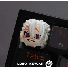 Keycap Lobo Artisan Demon Slayer Thanh Guom Diệt Quỷ| Keycap Custom Bàn Phím Cơ Chất Liệu Resin Cao Cấp