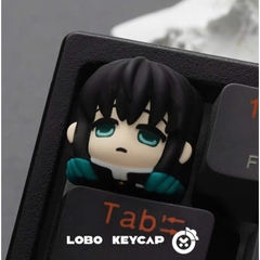 Keycap Lobo Artisan Demon Slayer Thanh Guom Diệt Quỷ| Keycap Custom Bàn Phím Cơ Chất Liệu Resin Cao Cấp