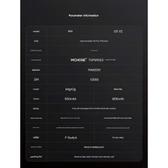 [Group Buy] Chuột Gaming Không Dây MCHOSE G3 V2 59g PAW3311 DPI 12000 Pin 800mAh