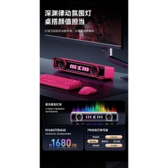 Loa Audio Soundbar Esport Gaming MCHOSE K20 ÂM Vòm 7.1Có Bluetooth Míc Thoại AI Chống Ồn