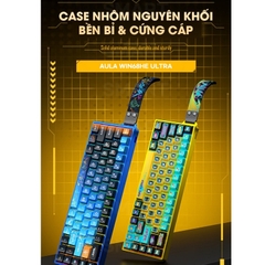 PHÍM CƠ GAMING WIN68 HE ULTRA| Nhôm CNC| Rapid Trigger 0,01 mm| 8000hz |Trục Từ| TTKeyboard