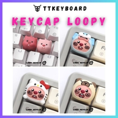 Keycap Artisan Loopy - Cute | Keycap Custom Bàn Phím Cơ Chất Liệu Resin Cao Cấp | Chính Hãng Lobo | TTKeyboard