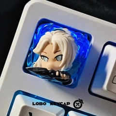 Keycap Artisan LOBO Jett - Custom 4 Action - Xuyên LED