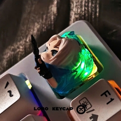 Keycap Artisan LOBO Jett - Custom 4 Action - Xuyên LED