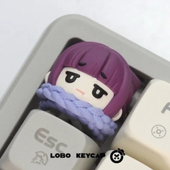 Keycap Artisan Lobo Frieren Pháp Sư Tiễn Táng | Keycap Custom Bàn Phím Cơ Chất Liệu Resin | TTKeyboard