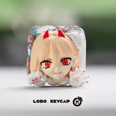 [Group Buy] Keycap Artisan Chainsaw Man Meo Tày