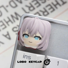 Keycap Artisan Lobo Chủ Đề Arya Bàn Bên Unit Resin 1u Trang Trí Bàn Phím Cơ Chính Hãng