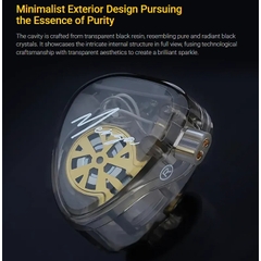 Tai Nghe Nhét Tai In Ear KZ Merga Có mic đàm thoại, màng loa Dynamic 8mm + Dynamic 10mm xử lý âm tốt