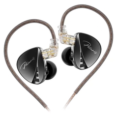 Tai Nghe IN EAR Nhét Tai CCA Polaris Dual Dynamic Driver Hifi Chống Ồn 16 Kiểu Turning Với Switch