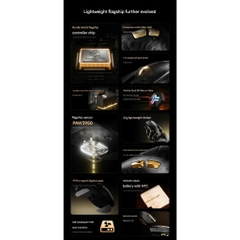 Chuột Gaming EWEADN Z7 Không Dây Vỏ Carbon Fiber Paw3950 Dual 8K Polling Rate FlagShip