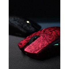 Chuột Gaming EWEADN Z7 Không Dây Vỏ Carbon Fiber Paw3950 Dual 8K Polling Rate FlagShip