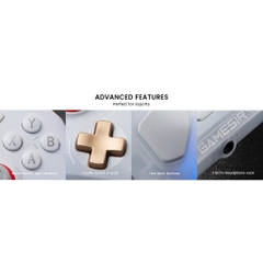 Tay Cầm Flydigi DireWolf 4, Dpad Và Joystick  Nâng Cấp, Có Macro, Nâng Cấp Rung Báng Mạnh