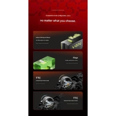 Chuột Gaming Không Dây VGN Dragonfly 3, Siêu Nhẹ, PAW3950 Extreme