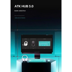 Bàn Phím Cơ Gaming ATK RS7 AIR HE Rapid Trigger 8K Polling Rate 0,001mm RT Hiệu Năng Cao