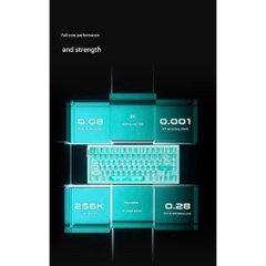 Bàn Phím Cơ Gaming ATK RS7 AIR HE Rapid Trigger 8K Polling Rate 0,001mm RT Hiệu Năng Cao