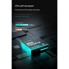 Bàn Phím Cơ Gaming ATK RS7 AIR HE Rapid Trigger 8K Polling Rate 0,001mm RT Hiệu Năng Cao