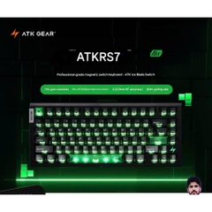 Bàn Phím Cơ Gaming ATK RS7 AIR HE Rapid Trigger 8K Polling Rate 0,001mm RT Hiệu Năng Cao