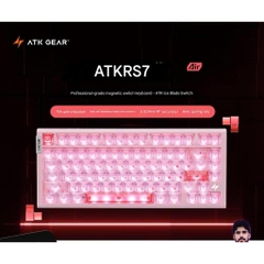 Bàn Phím Cơ Gaming ATK RS7 AIR HE Rapid Trigger 8K Polling Rate 0,001mm RT Hiệu Năng Cao