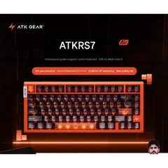 Bàn Phím Cơ Gaming ATK RS7 AIR HE Rapid Trigger 8K Polling Rate 0,001mm RT Hiệu Năng Cao