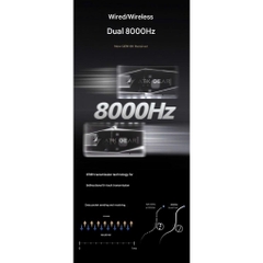 Chuột Gaming ATK Ghost Vỏ Carbon Fiber Paw3950 Ultra Dual 8K MCU Nordic 54H20 Tặng Hộp