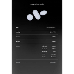 Feet Dot ATK Skates Chất Liệu PTFE Nguyên Chất Mượt Mà Chống Trượt Nhiều Kích Thước