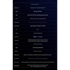 Bàn Phím Cơ Bluetooth Xinmeng X98 Pro V2 Mạch Xuôi 3 Mode Kết Nối Hotswap Led RGB