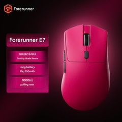 Chuột Không Dây Công Thái Học EWEADN E7 Siêu Nhẹ 1000 Polling Rate Pin 500 mAH