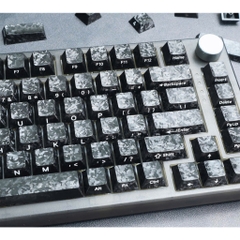 Keycap Bàn Phím Cơ Bằng Vật Liệu Carbon Fiber Dùng Cho Mọi Layout Cơ Bản Full Size