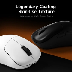 Chuột Gaming Không Dây RAWM ER21 Pro, Paw 3950, Dual 8K Rate, MCU Nordic 52840