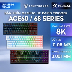 Bàn Phím Cơ Gaming Mchose Ace60 Ace68 Rapid Trigger 1000hz/8000hz