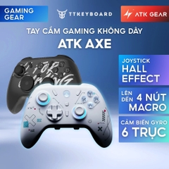 Tay Cầm chơi game Không Dây ATK AXE Series | Hall Joystick | XBOX Trigger | Dock Sạc | 3 Mode