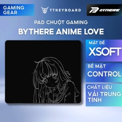 Pad Chuột Gaming Bythere Love Đế X-SOFT Bề Mặt Control Bo Viền Chìm