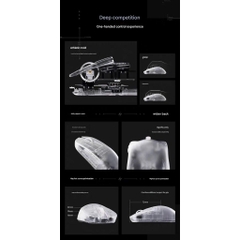 Chuột ATK Zero Gaming Không Dây Paw3950 Ultra MCU Nordic Trong Suốt Dual 8K Siêu Nhẹ 39G