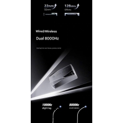 Chuột ATK Zero Gaming Không Dây Paw3950 Ultra MCU Nordic Trong Suốt Dual 8K Siêu Nhẹ 39G