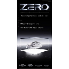 Chuột ATK Zero Gaming Không Dây Paw3950 Ultra MCU Nordic Trong Suốt Dual 8K Siêu Nhẹ 39G